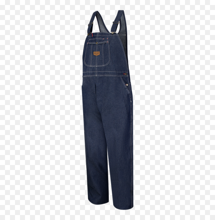 Men"s Denim Bib Overall  - Pocket, HD Png Download - overalls png