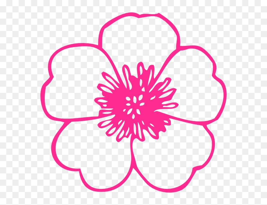 Flower Svg Clip Arts - Flower Clip Art Free, HD Png Download - pokeball .png