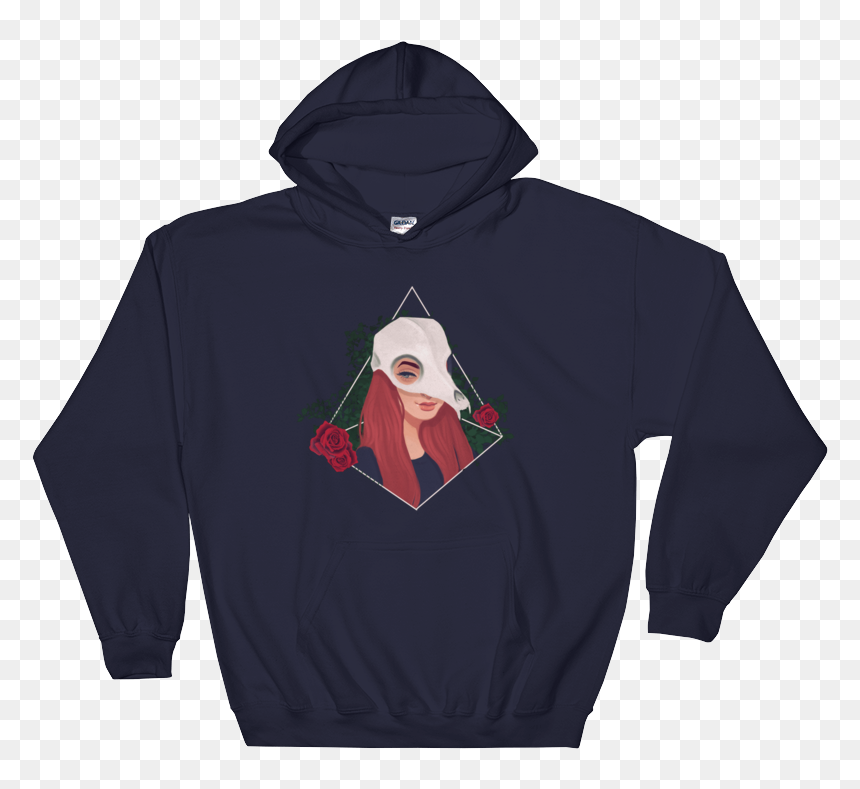 Once Upon A Mattress Sweatshirt, HD Png Download - skull mask png