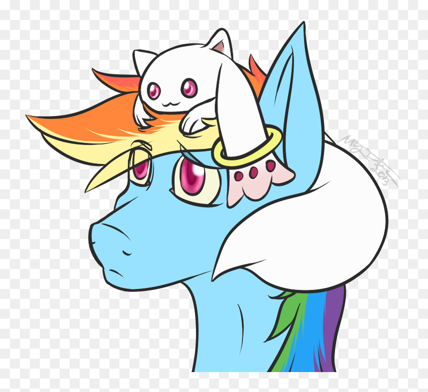Xmystia, Concerned, Cute, Incubator , Kyubey, Puella - Cartoon, HD Png Download - kyubey png
