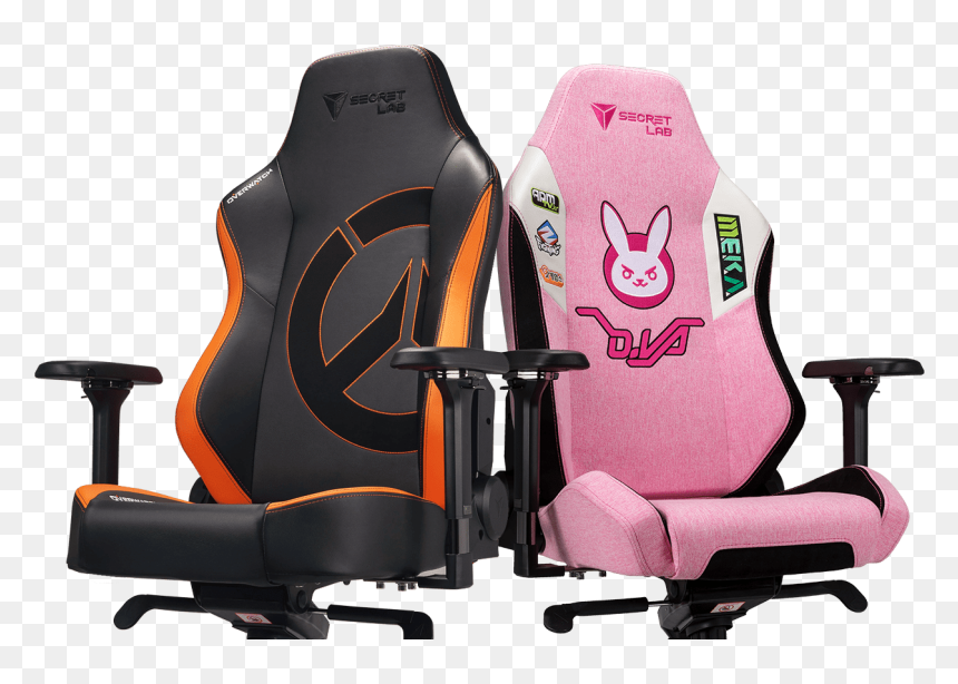 Secret Lab Overwatch Chair, HD Png Download - overwatch d.va png