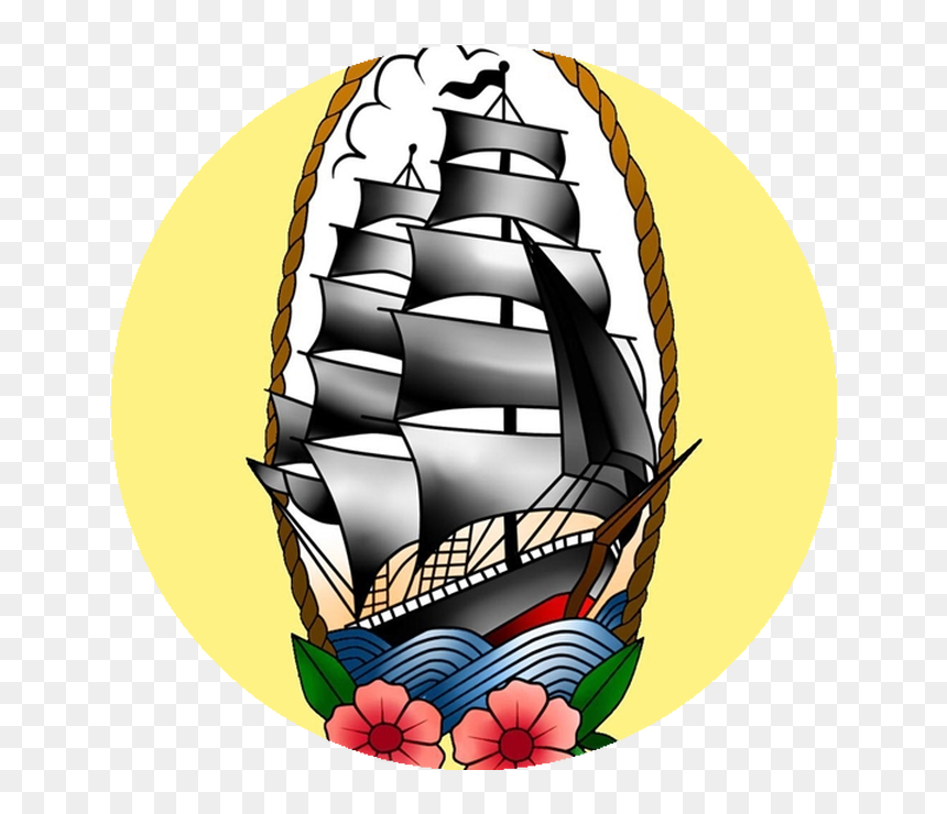 Windjammer, HD Png Download - old ship png