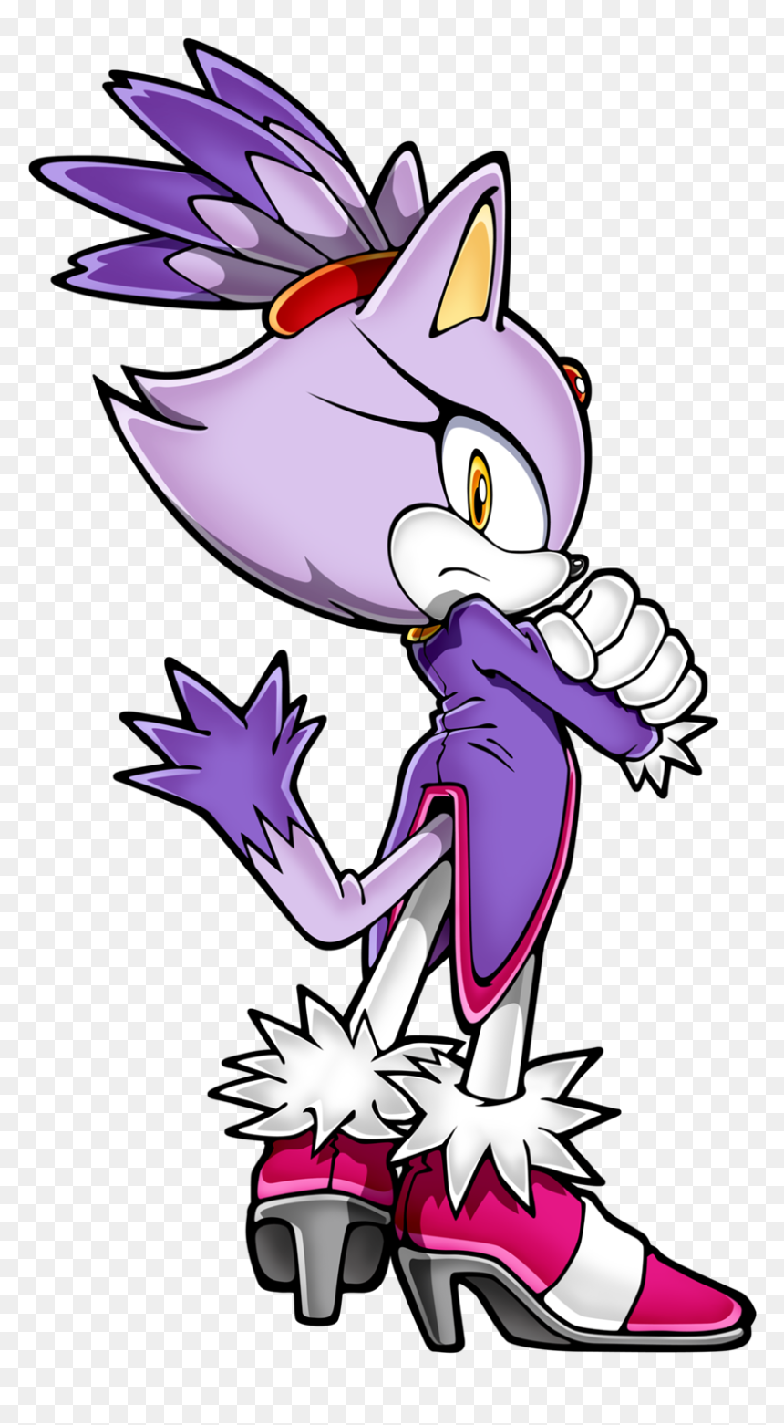Thumb Image - Blaze The Cat, HD Png Download - blaze the cat png