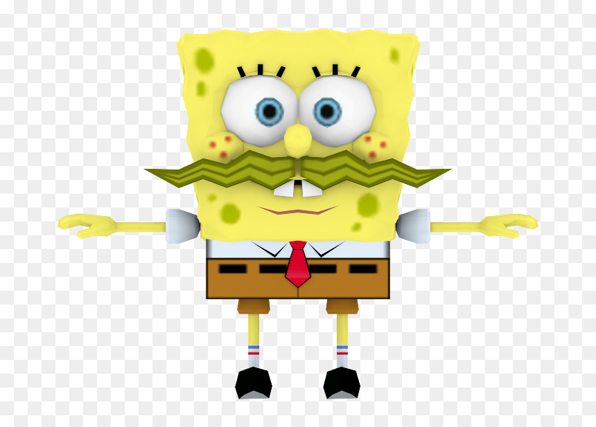 Lights, Camera, Pants , Png Download - Spongebob Battle For Bikini Bottom Creepy Spongebob, Transparent Png - spongebob transparent png