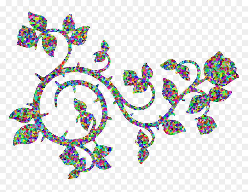 Vine Rose Thorns, Spines, And Prickles Clip Art - Clipart Vines, HD Png Download - thorn vine png