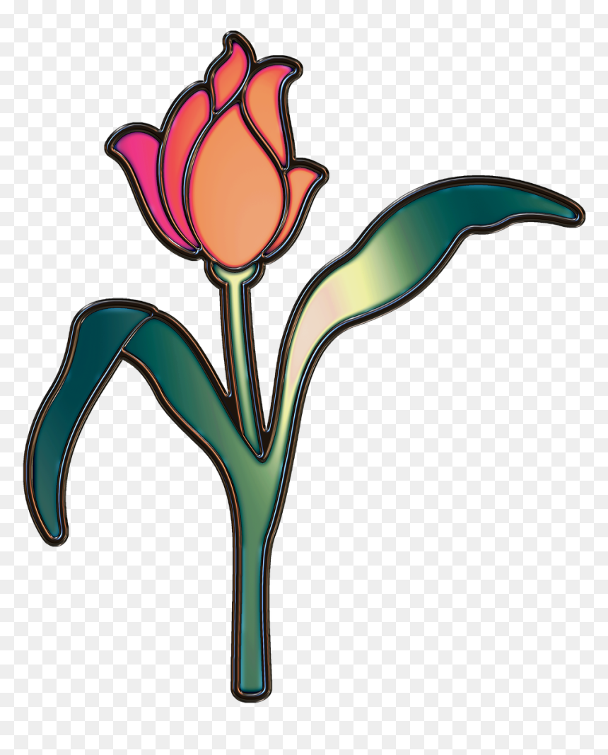 Stained Glass, HD Png Download - scrapbook elements png