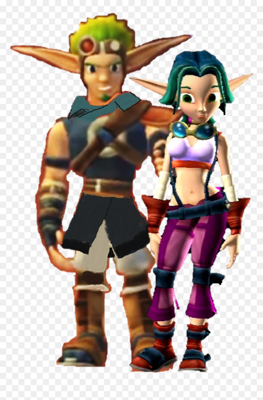 Jak And Keira Together Forever Jak - Keira Hagai Jak 3, HD Png Download - daxter png