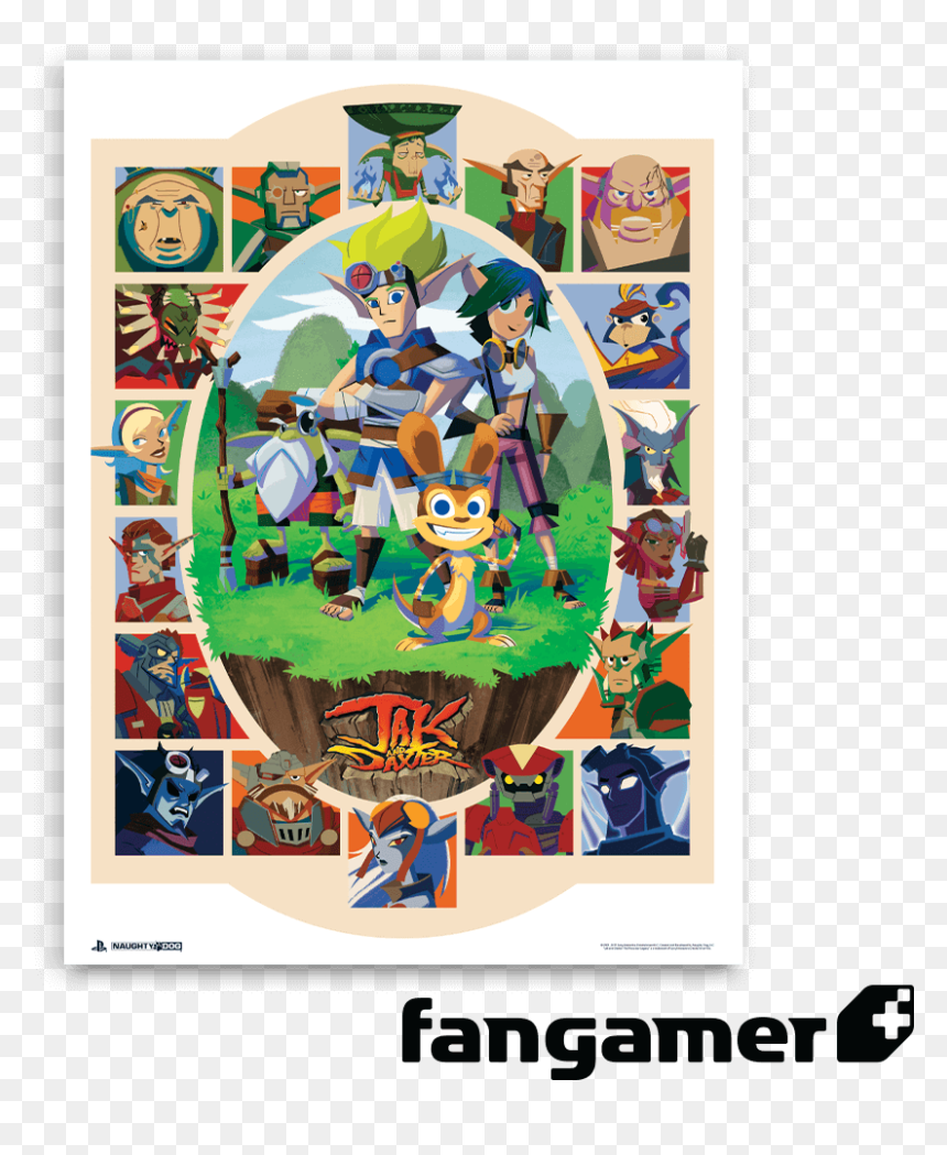 Jak & Daxter Poster, HD Png Download - daxter png