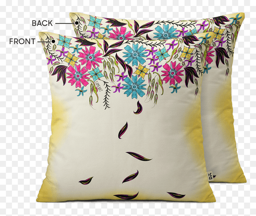 Cushion, HD Png Download - hanging flowers png