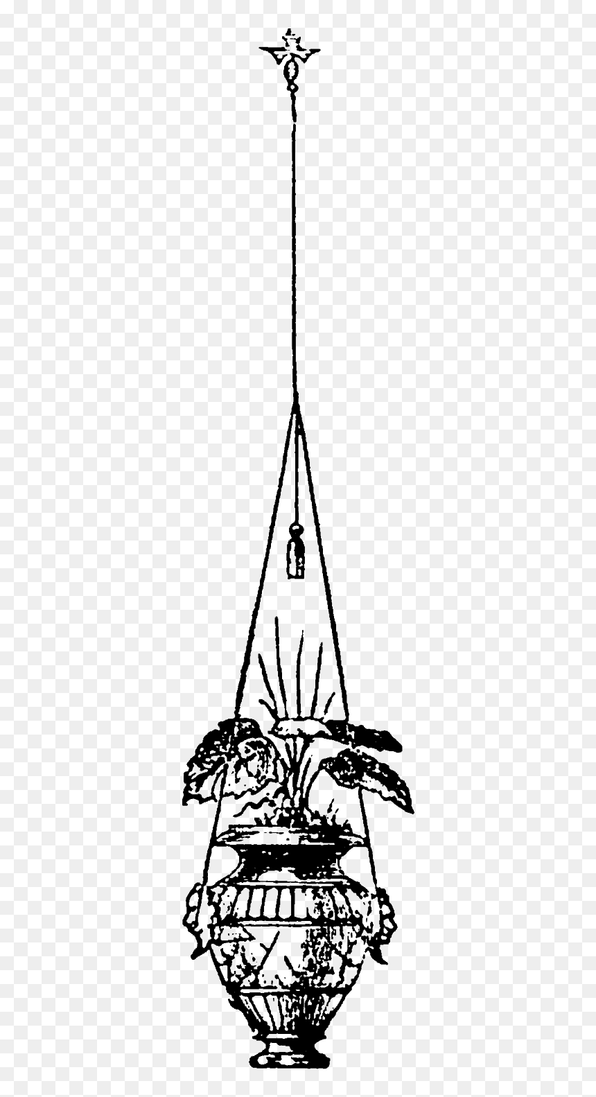 Illustration, HD Png Download - hanging flowers png