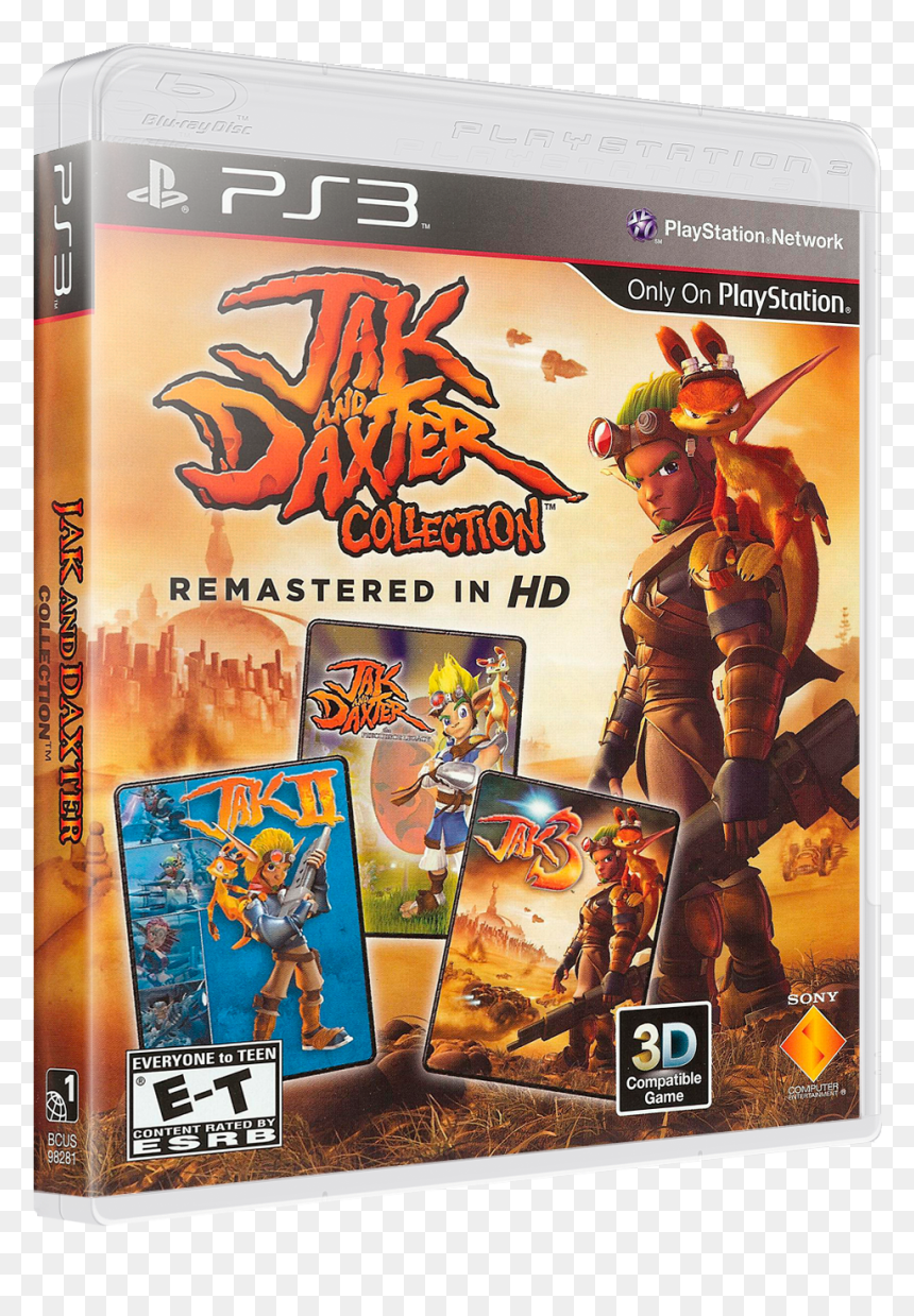 Jak And Daxter 2 Ps3, HD Png Download - daxter png