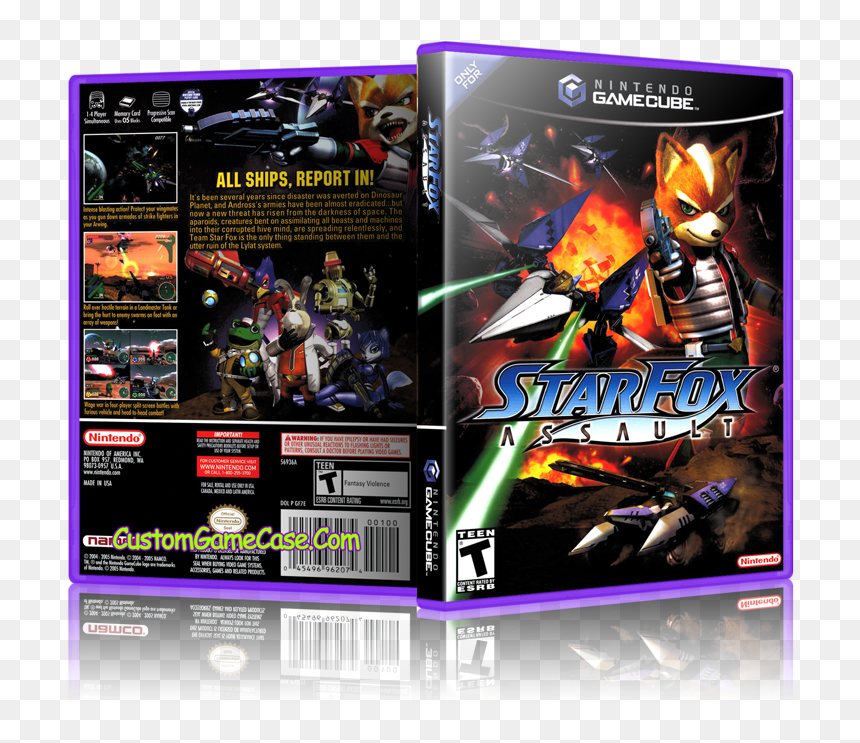 Transparent Starfox Png - Star Fox Assault Gamecube, Png Download - star fox zero png