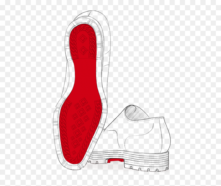 Christian Louboutin Discover Men - Louboutin Shoes Draw Men, HD Png Download - christian louboutin logo png