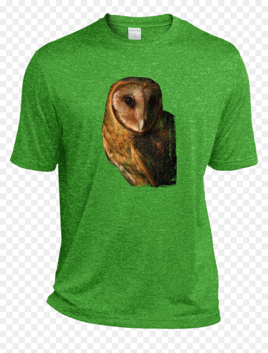 Owl Face Png Barn Owl Face Dri Fit Moisture Wicking - T-shirt, Transparent Png - bernie sanders face png