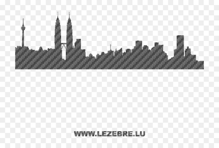 Kuala Lumpur Silhouette Vector, HD Png Download - golden gate bridge silhouette png