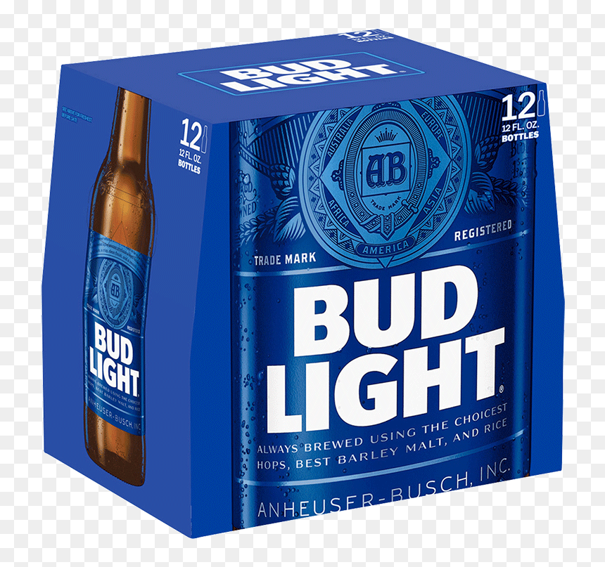 12 Pk Bud Light, HD Png Download - bud light can png
