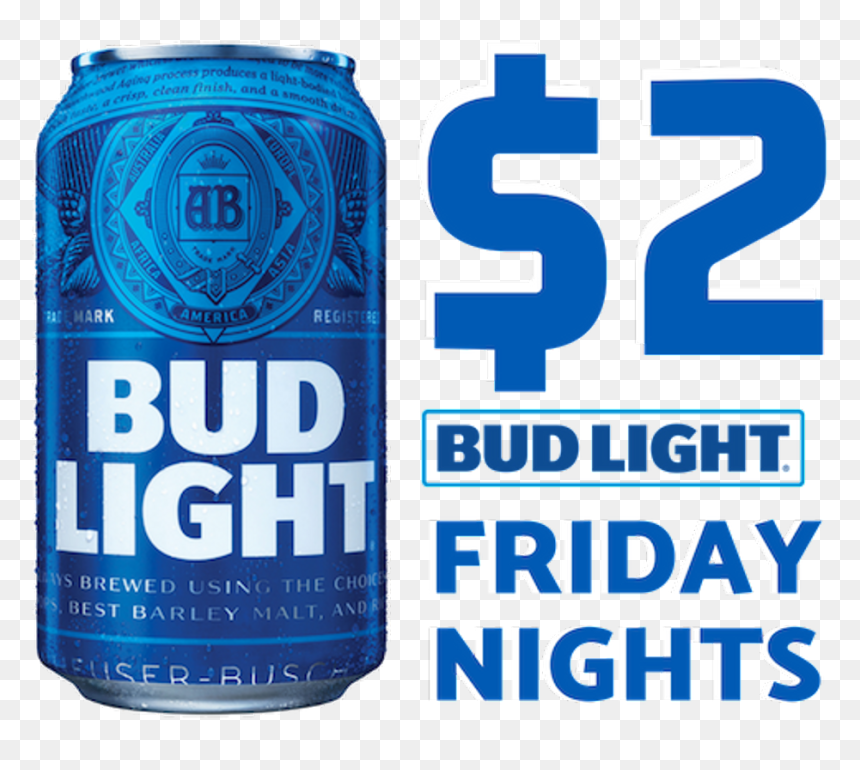 The Sockers, Bud Light, And Valley View Casino Center - Caffeinated Drink, HD Png Download - bud light can png