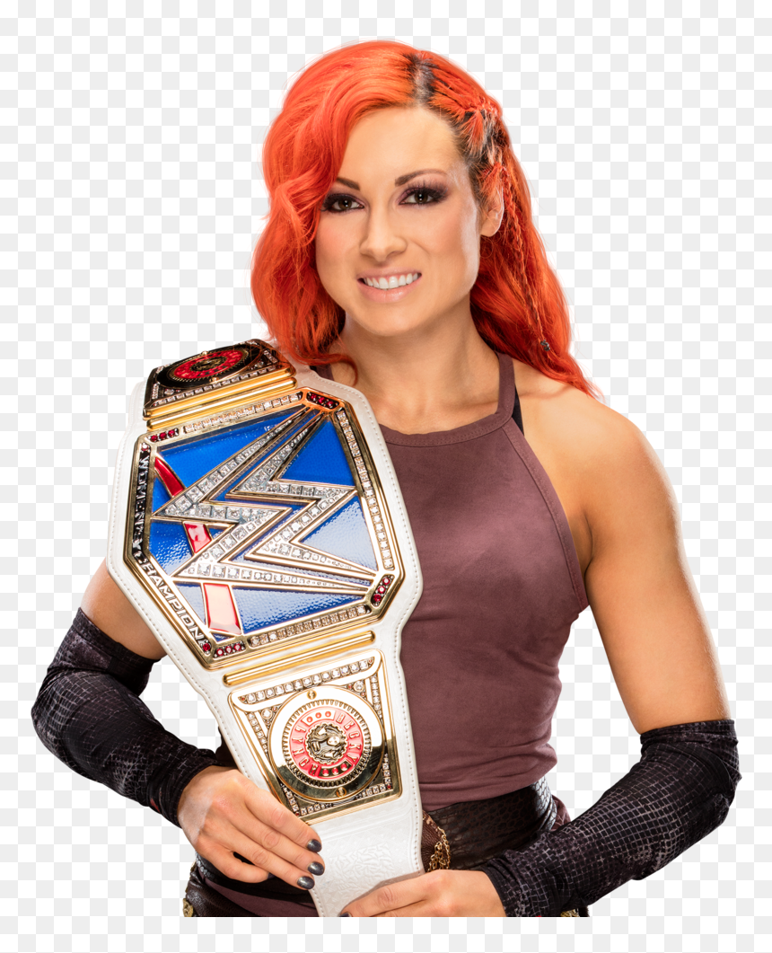 Arm,professional - Becky Lynch Smackdown Womens Champion Wwe, HD Png Download - smackdown png