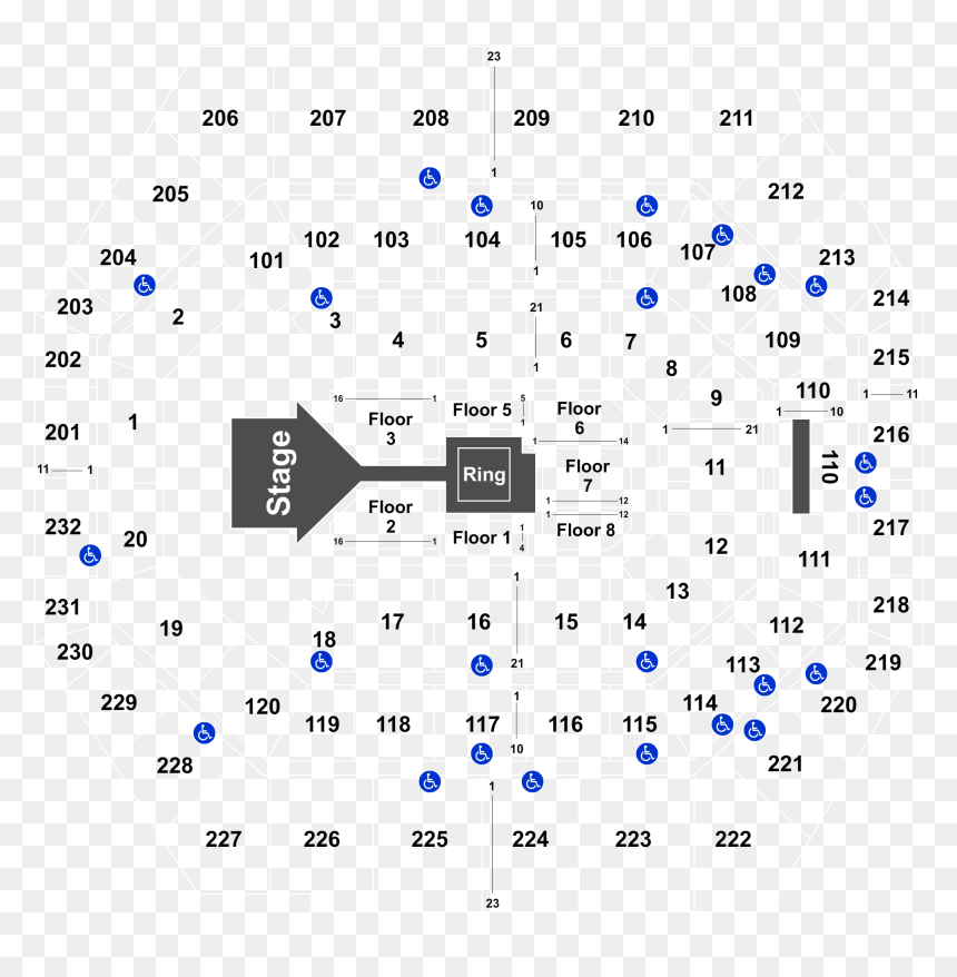 Bankers Life Section 115 Row 4, HD Png Download - smackdown png