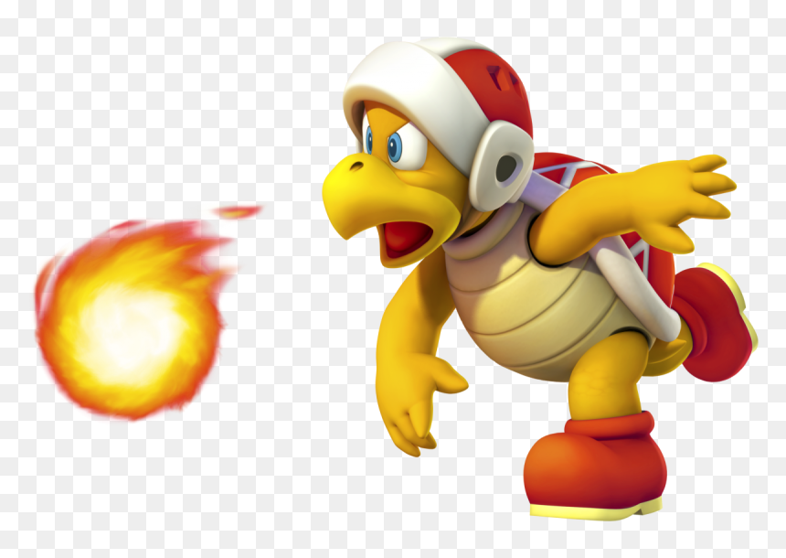 Super Mario Bros Fire Bro, HD Png Download - lakitu png