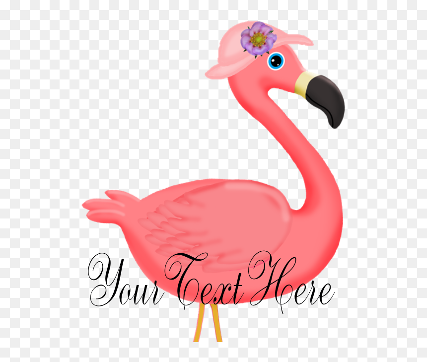 Pink Flamingo Lady Square Cufflinks - Signs With Flamingos, HD Png Download - pink flamingo png