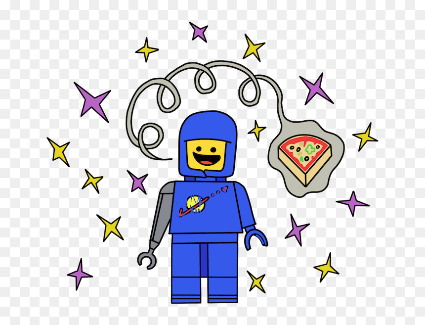 Lego Movie 2 Benny - Cartoon, HD Png Download - lego movie png