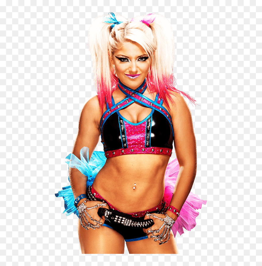 Transparent Nikki Bella Png - Alexa Bliss Harley Quinn Png, Png Download - wwe alexa bliss png