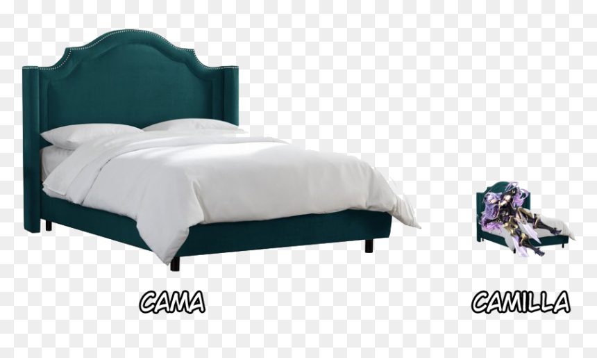 Transparent Cama Png - Headboard, Png Download - cama png