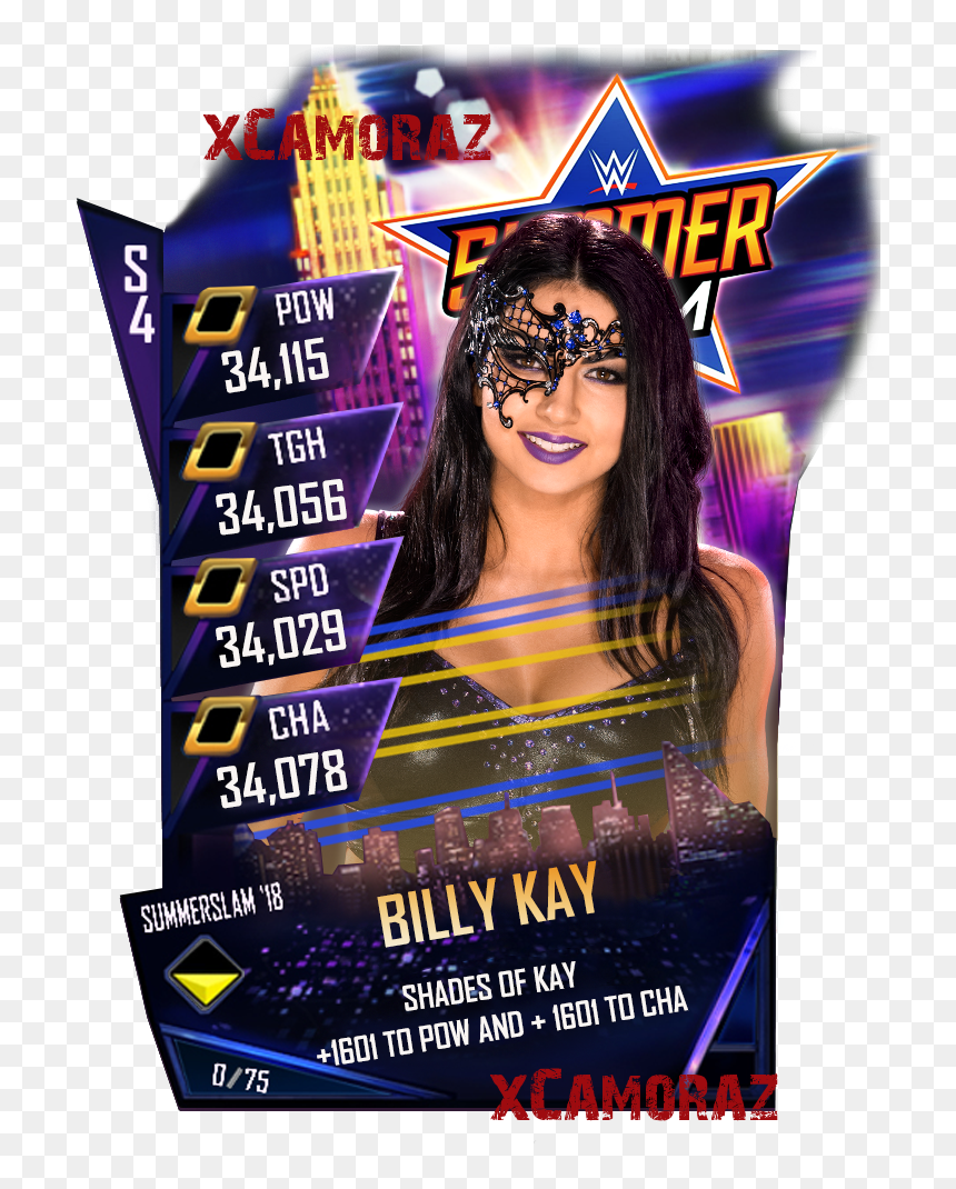 Alexa Bliss Wwe Supercard Card - Custom Wwe Supercard, HD Png Download - wwe alexa bliss png