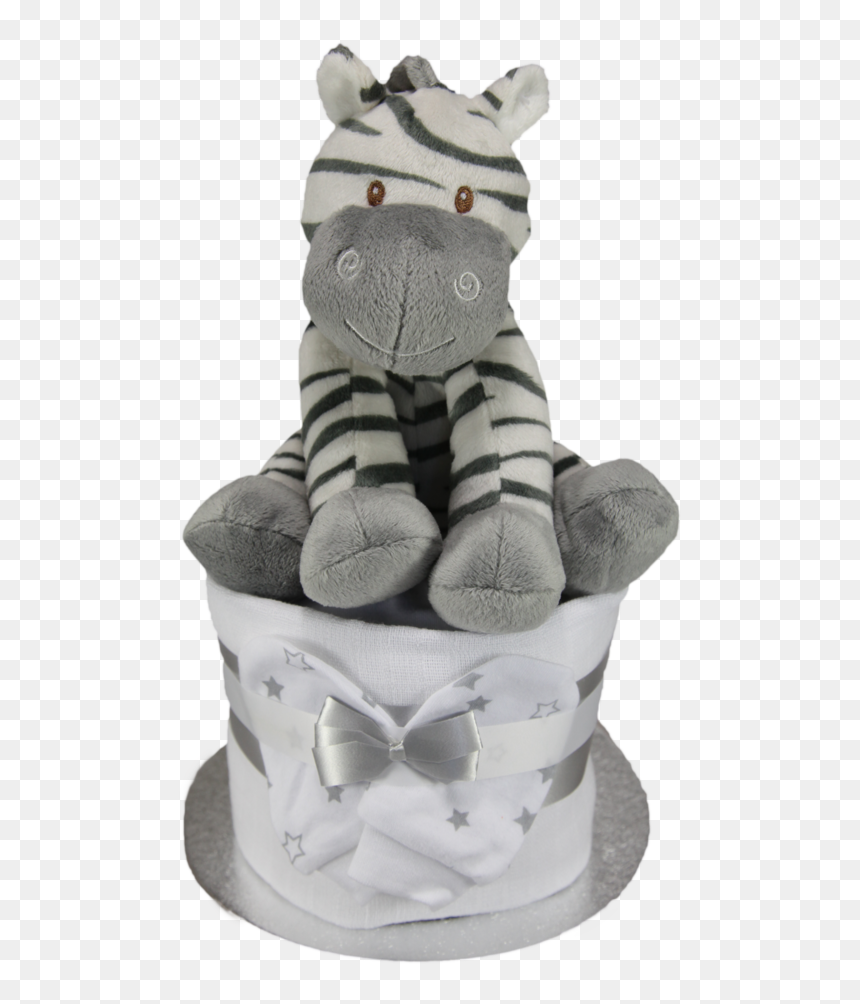 Stuffed Toy, HD Png Download - baby zebra png