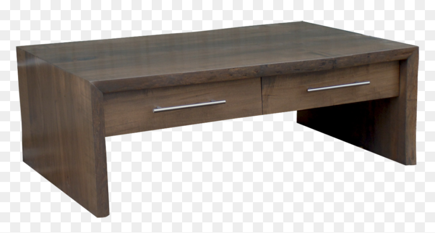Live Edge Waterfall Coffee Table - Coffee Table Waterfall Edge, HD Png Download - waterfall texture png