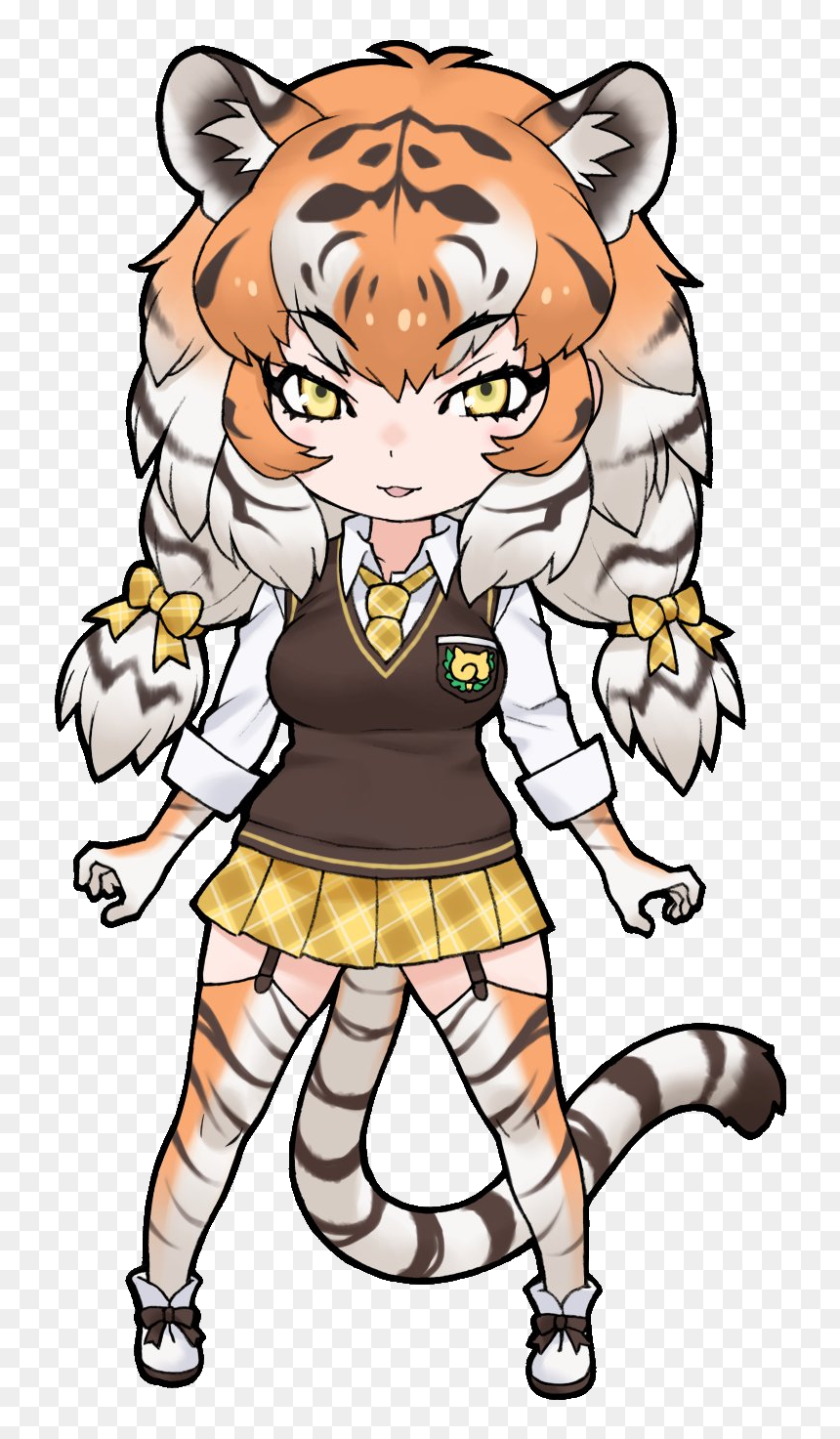 Siberian Tigeroriginal - Siberian Tiger Kemono Friends, HD Png Download - tiger eyes png