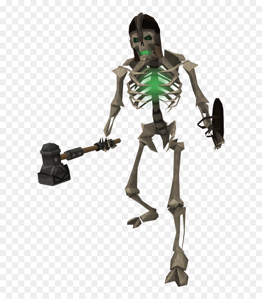 Skeleton Bone Shark Tooth Video Game - Skeleton With Sword Transparent, HD Png Download - undead png