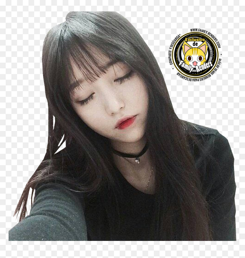 Transparent Korean Girl Png - Park Nari, Png Download - ulzzang png