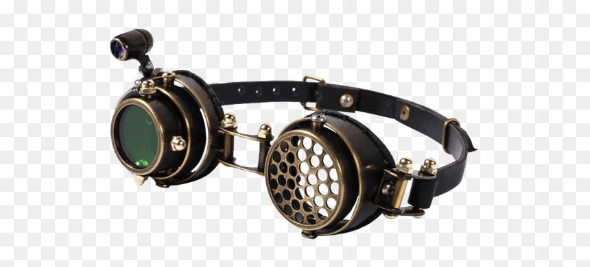 Eye Goggles Sunglasses Aviator Steampunk Download Hq - Steampunk Goggles Clipart, HD Png Download - steampunk goggles png