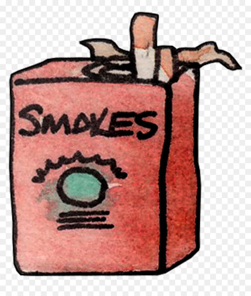 Clip Art Cigarette Illustration - Illustration, HD Png Download - cigarette butt png
