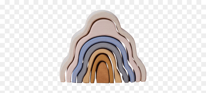 Raduga Grëz Wooden Arch Stacker Waterfall - Chair, HD Png Download - waterfall texture png