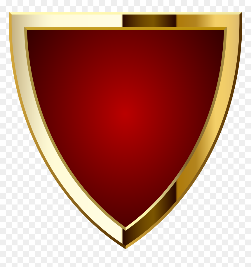 Red Png Clip Art, Transparent Png - gold badge png