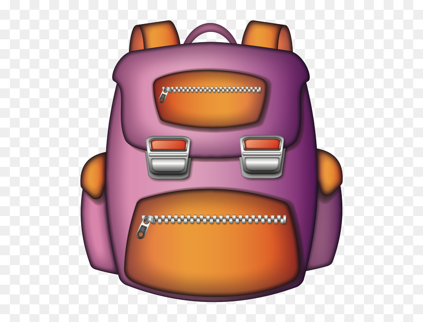 Clip Art, HD Png Download - backpack emoji png