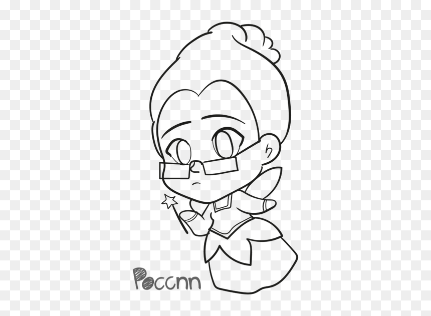 Line Art, HD Png Download - fairy godmother png