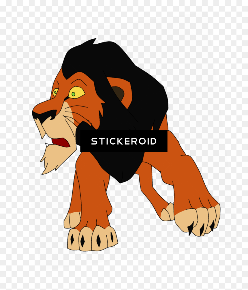 Transparent Scar Png - Simba Mufasa Lion King, Png Download - scar lion king png