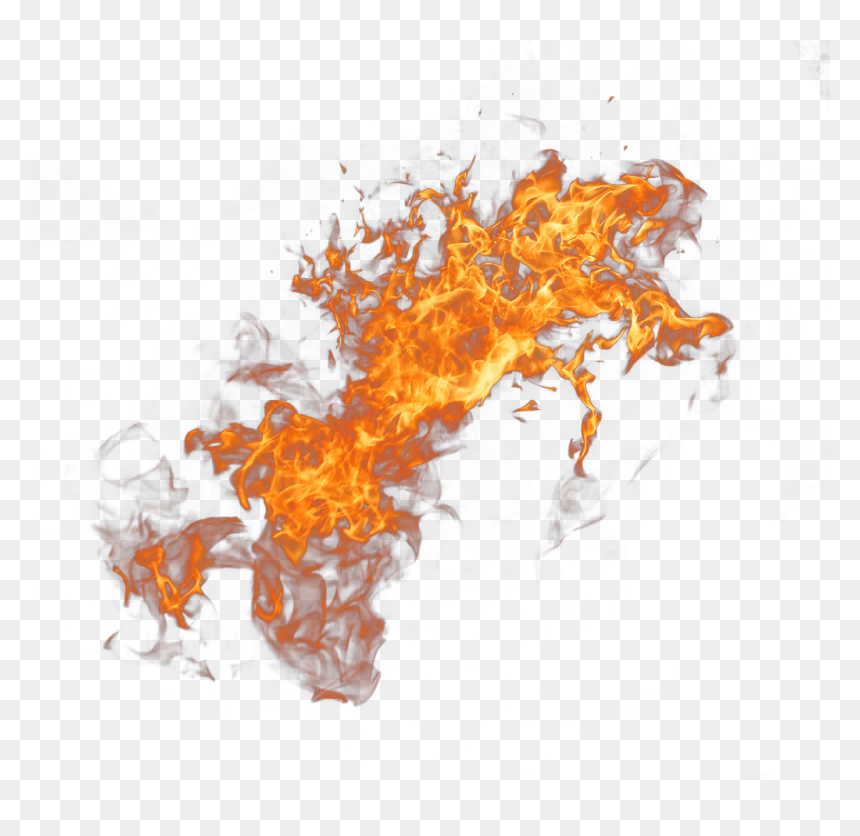 #fire #frame - Flame, HD Png Download - fire frame png