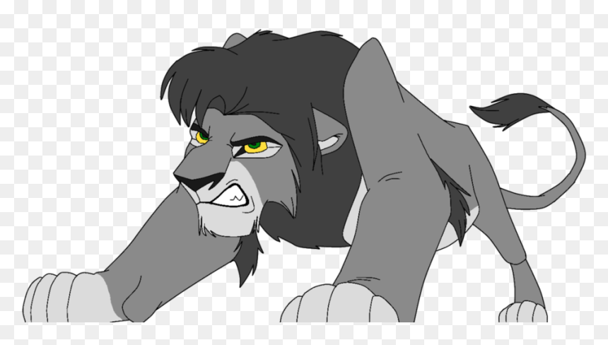 Lion King Scar] - Lion King Grey Lion, HD Png Download - scar lion king png
