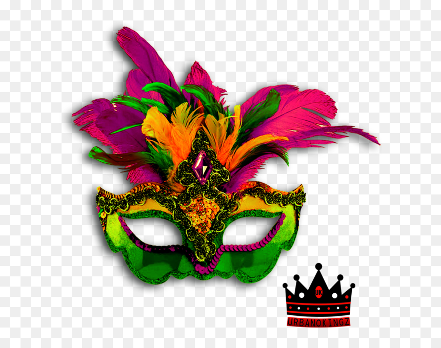 Mardi Gras Masks Png, Transparent Png - mardi gras masks png