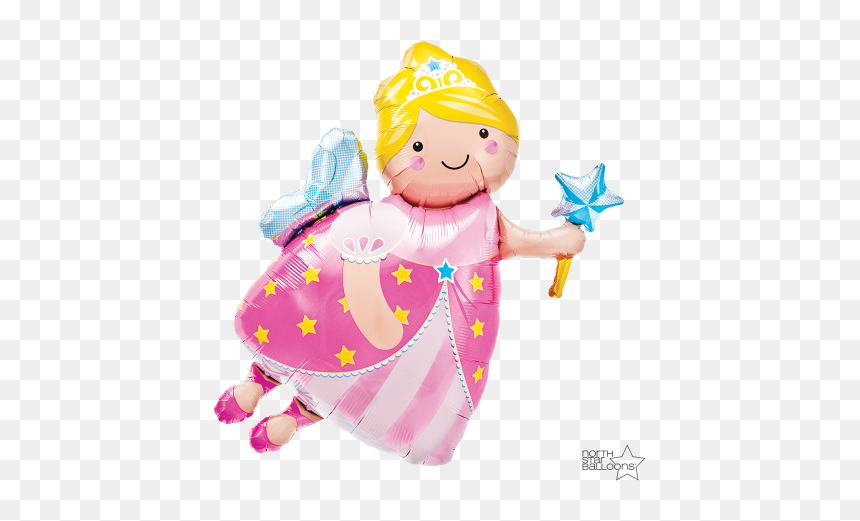 00703 Fairy Godmother - Balloon, HD Png Download - fairy godmother png
