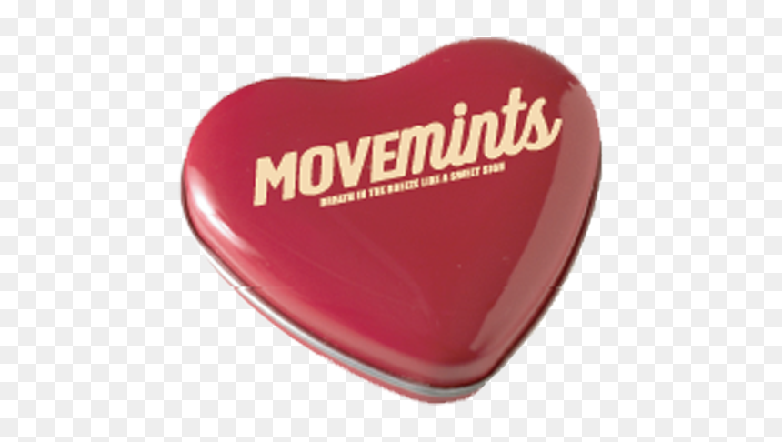 Peppermint Movemints Exclusive Candy Tin - Heart, HD Png Download - mint candy png
