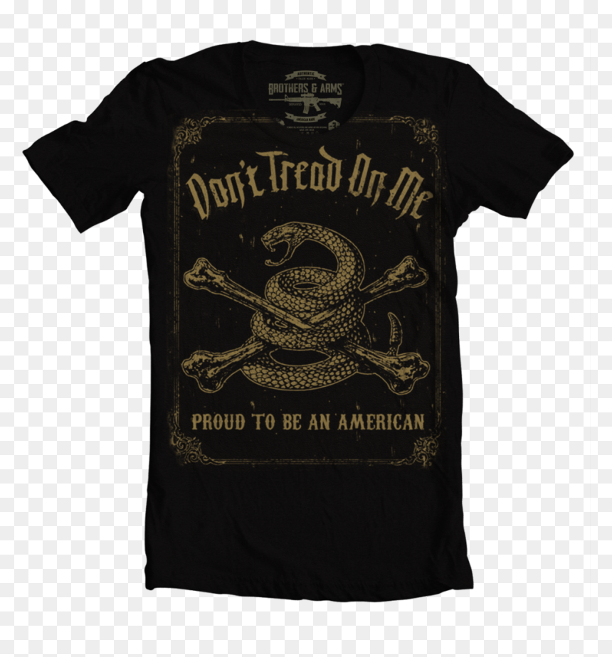 Dont Tread Black - Dont Tread On Me Proud, HD Png Download - dont tread on me png