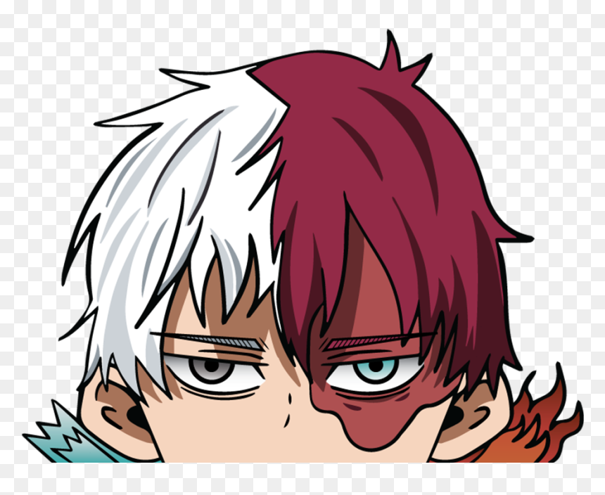 Image Of Todor Peeker - Cartoon, HD Png Download - todoroki png