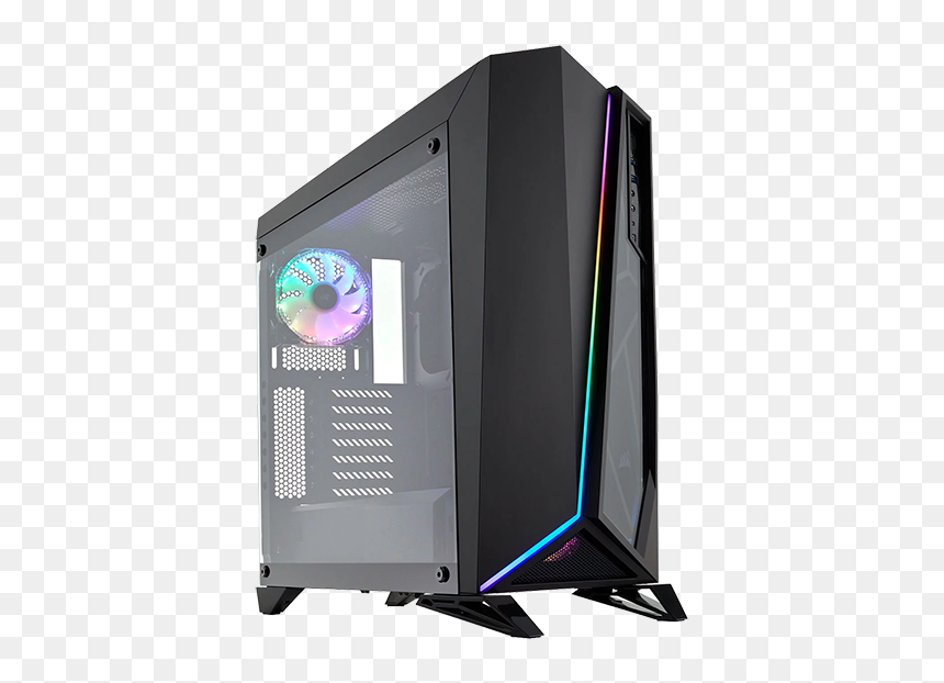 Corsair Spec Omega Rgb, HD Png Download - computer case png