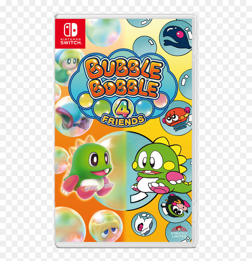 Bubble Bobble 4 Friends - Bubble Bobble Switch, HD Png Download - angry vein png